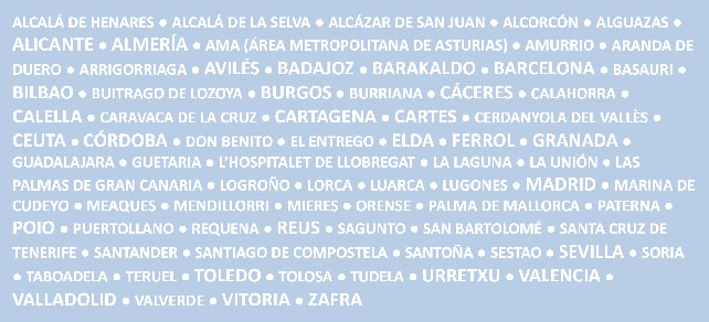 EUROPAN 1 - EUROPAN 15 España